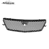 BUFEETERS  Front Bumper Upper Grille Chrome Fit For 2019 2020 Cadillac CT6,Honeycomb  Style