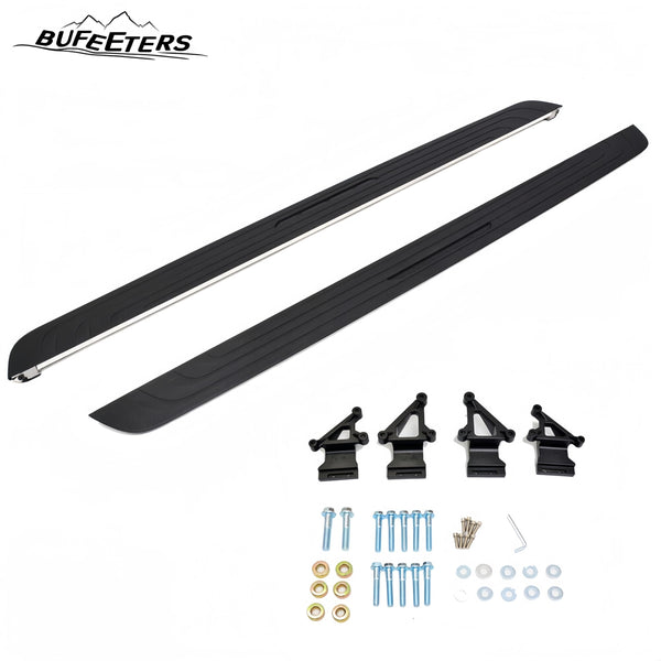 BUFEETERS Side Step Running Board Fit For 2022 2023 2024 Range Rover SWB L461 2023 2024 Range Rover Sport L460,OE Factory Style,Black&Silver