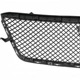 BUFEETERS  Front Upper Grille With Frame Fit For 2019 2020 Cadillac CT6,Honeycomb Style,Gloss Black