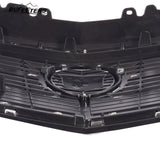 BUFEETERS  Front Bumper Upper Grille Fit For 2014 2015 2016 2017 2018 2019 Cadillac CTS,Factory Style,Nickle Pearl Chrome