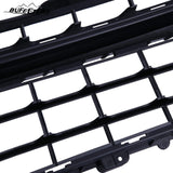 BUFEETERS Front Bumper Lower Grille Fit For 2018 2019 2020 Chevy Chevrolet Traverse,Mesh Style,Chrome&Black