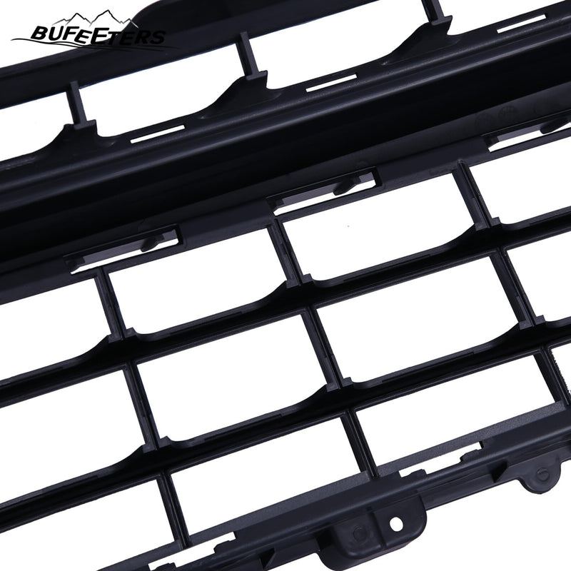 BUFEETERS Front Bumper Lower Grille Fit For 2018 2019 2020 Chevy Chevrolet Traverse,Mesh Style,Chrome&Black