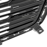 BUFEETERS   Front Bumper Upper Grille Fit For 2016 2017 2018 2019 2020 Cadillac XT5,Horizontal Billet  Style,Chrome&Black