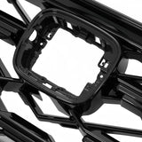 BUFEETERS  Front Upper Grille Assembly Fit For Honda CRV CR-V Sport Hybrid 2023-2024, Full Black
