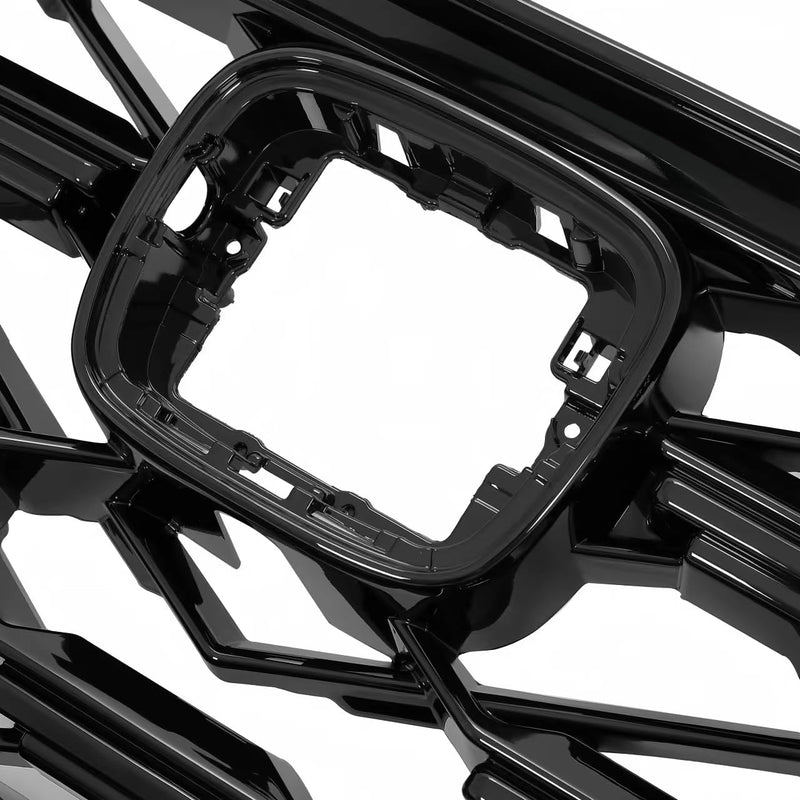 BUFEETERS  Front Upper Grille Assembly Fit For Honda CRV CR-V Sport Hybrid 2023-2024, Full Black