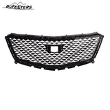 BUFEETERS  Front Bumper Upper Grille&Grille Outer Frame Fit For 2017 2018 2019 2020 2021 2022 2023 Cadillac XT5,Factory Style,Gloss Black