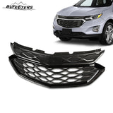 BUFEETERS New Front Grille Mesh Sport Fit For 2018 2019 2020 Chevrolet Equinox,Honeycomb Style,Black