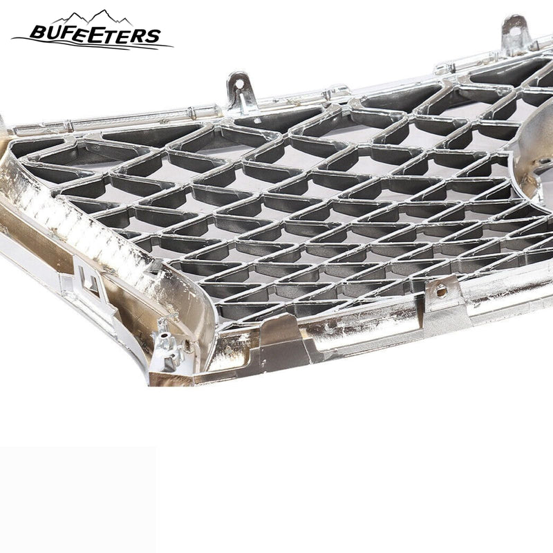 BUFEETERS 2PCS Front Upper Lower Grille Fit For 2013 2014 2015 Lexus RX350 F-Sport,Factory Style,Chrome&Black