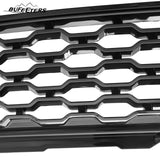 BUFEETERS Front Bumper Mesh Grille Dynamic Grill Fit For Range Rover Evoque 2012 2013 2014 2015 2016 2017 2018 2019,Honeycomb Style,Gloss Black