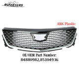 BUFEETERS  Front Bumper Upper Grille Assembly Fit For 2020 2021 2022 Cadillac CT4,Mesh Style,Chrome&Black