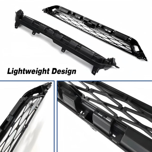 BUFEETERS  Front Bumper Grille Fit For Toyota 2014 2015 2016 2017 2018 2019 2020 4Runner Upper Mesh Grill Assy SR5/TRD