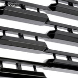 BUFEETERS   Front Bumper Grille Grill Fit For 2015 2016 2017 2018 2019 2020 GMC Yukon/Yukon XL,Denali Style,Gloss Black
