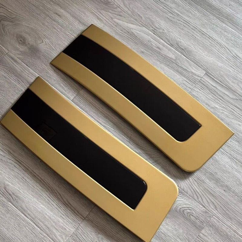 Gold&black Side Fender Vent Wing Cover Fit For 2023 2024 Range Rover L405