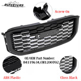 BUFEETERS   Front Bumper Grille Grill Fit For 2015 2016 2017 2018 2019 2020 GMC Yukon/Yukon XL,Denali Style,Gloss Black