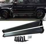 BUFEETERS Side Step Running Board Nerf Bar Fit For 2001-2018 Mercedes Benz W463 G-Class,Black