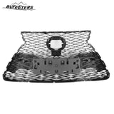 BUFEETERS  Front Bumper Grille With Chrome Trim Surround Fit For 2018 2019 2020 2021 Lexus NX300 F Sport,OE Style,Chrome&Gloss Black