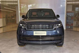BUFEETERS  Black Grey Front Bumper Hood Grille Mesh Side Fender Vent Fit For 2023 LR Range Rover L460