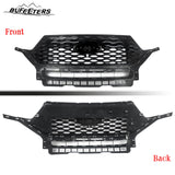 BUFEETERS Front Bumper Upper Grille Grill Fit For Ford Explorer ST 2020 2021 2022,Honeycomb/ST Style,Gloss Black
