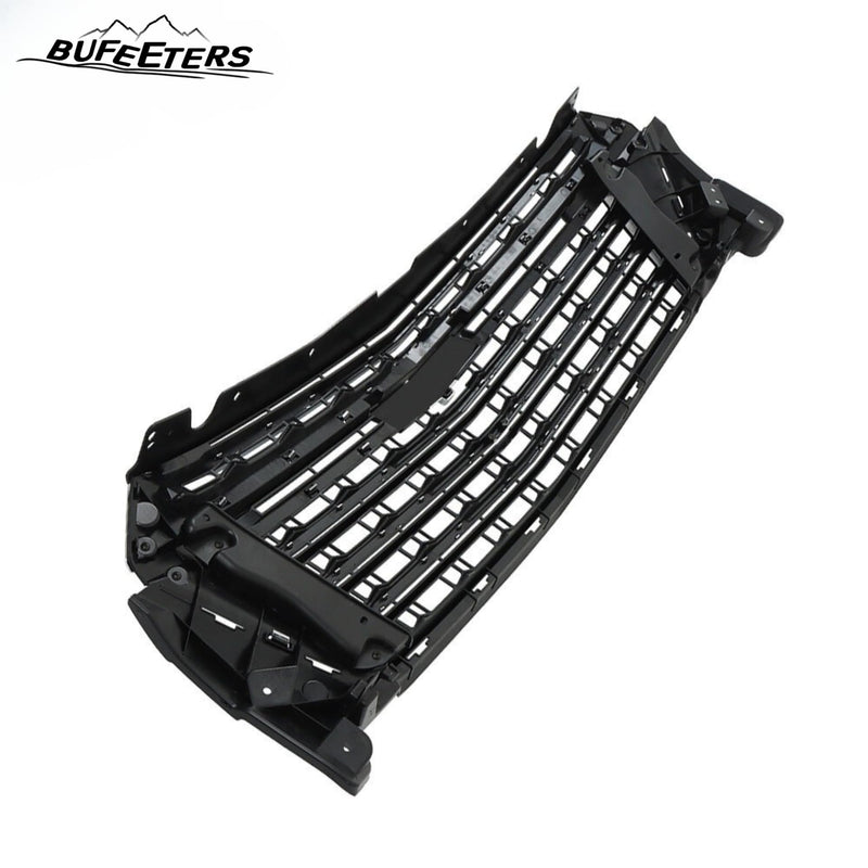 BUFEETERS  Front Bumper Upper Grille Chrome Surround Fit For 2022 2023 Chevy Chevrolet Traverse,Horizontal Billet Style,Chrome&Black