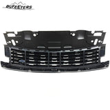 BUFEETERS Front Bumper Upper Grille Fit For 2023 2024 Land Rover Range Rover Vogue L405,Mesh Style,Black&Silver