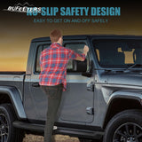 BUFEETERS Side Step Running Board Nerf Bar Fit For 2020 2021 2022 2023 Jeep Gladiator 4 Door,Black