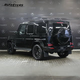 BUFEETERS Side Step Running Board Nerf Bar Fit For 2019 2020 2021 2022 2023 2024 2025 Mercedes Benz G-Class 500 550 W463,Black&Silver