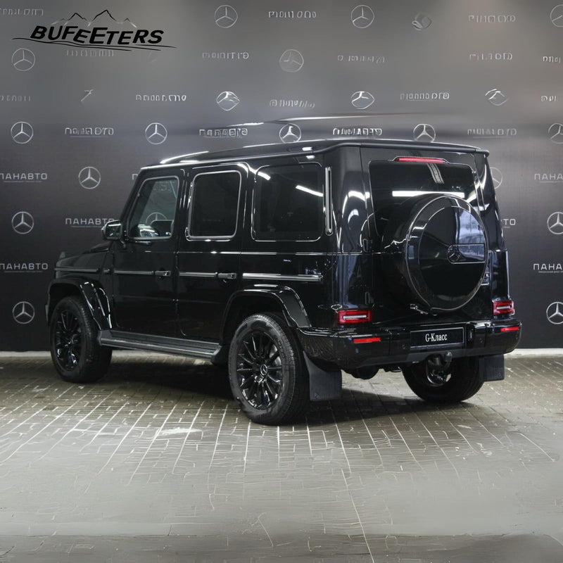 BUFEETERS Side Step Running Board Nerf Bar Fit For 2019 2020 2021 2022 2023 2024 2025 Mercedes Benz G-Class 500 550 W463,Black&Silver