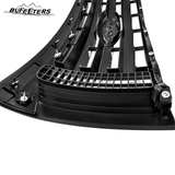 BUFEETERS  Front Upper Grille Fit For 2009 2010 2011 2012 2013 2014 Ford F150 F-150 XLT,Gloss Black