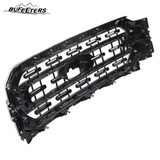 BUFEETERS Front Bumper Upper Grille Fit For 2021 2022 Ford F150 XLT,Horizontal Billet Style,Chrome&Black