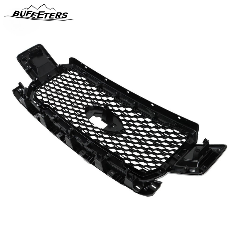 BUFEETERS  Front Bumper Upper Grille Assembly Fit For 2018 2019 2020 Ford F-150,Honeycomb Style,Chrome&Black