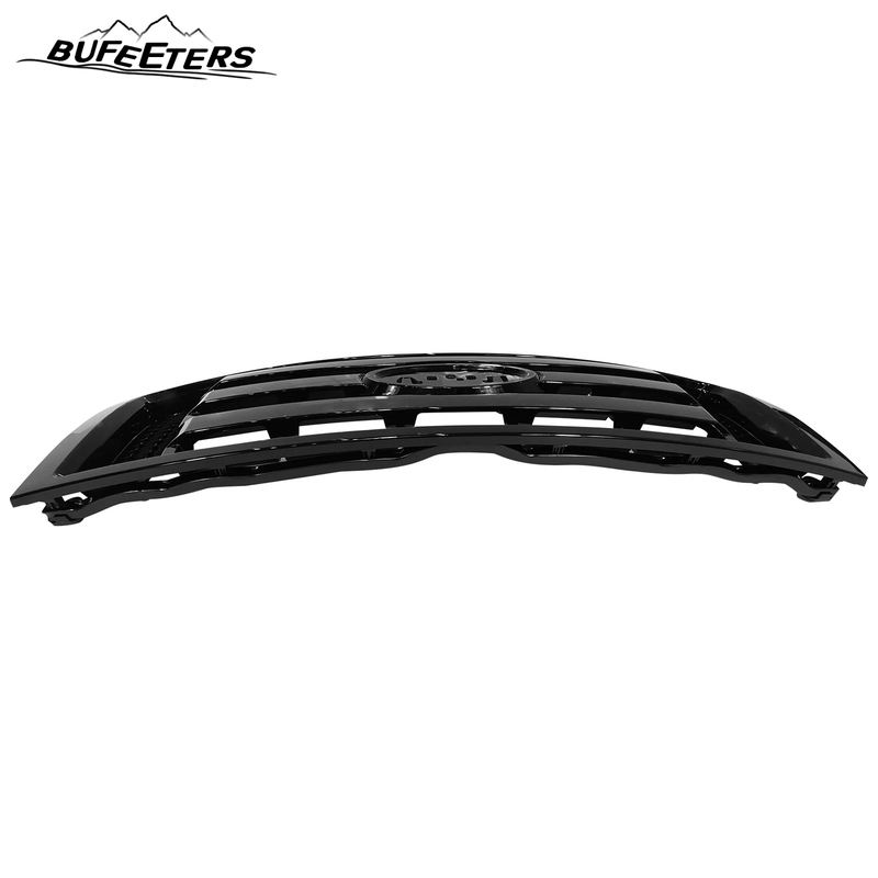 BUFEETERS  Front Upper Grille Fit For 2009 2010 2011 2012 2013 2014 Ford F150 F-150 XLT,Gloss Black