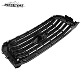 BUFEETERS  Front Bumper Upper Grille Fit For 2015 2016 2017 Ford F150 F-150,Horizontal Style,Matte Black