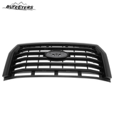 BUFEETERS  Front Bumper Upper Grille Fit For 2015 2016 2017 Ford F150 F-150,Horizontal Style,Matte Black
