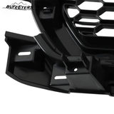 BUFEETERS  Front Bumper Upper Grille Assembly Fit For 2018 2019 2020 Ford F-150,Honeycomb Style,Chrome&Black