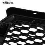 BUFEETERS  Front Bumper Upper Grille Assembly Fit For 2018 2019 2020 Ford F-150,Honeycomb Style,Chrome&Black