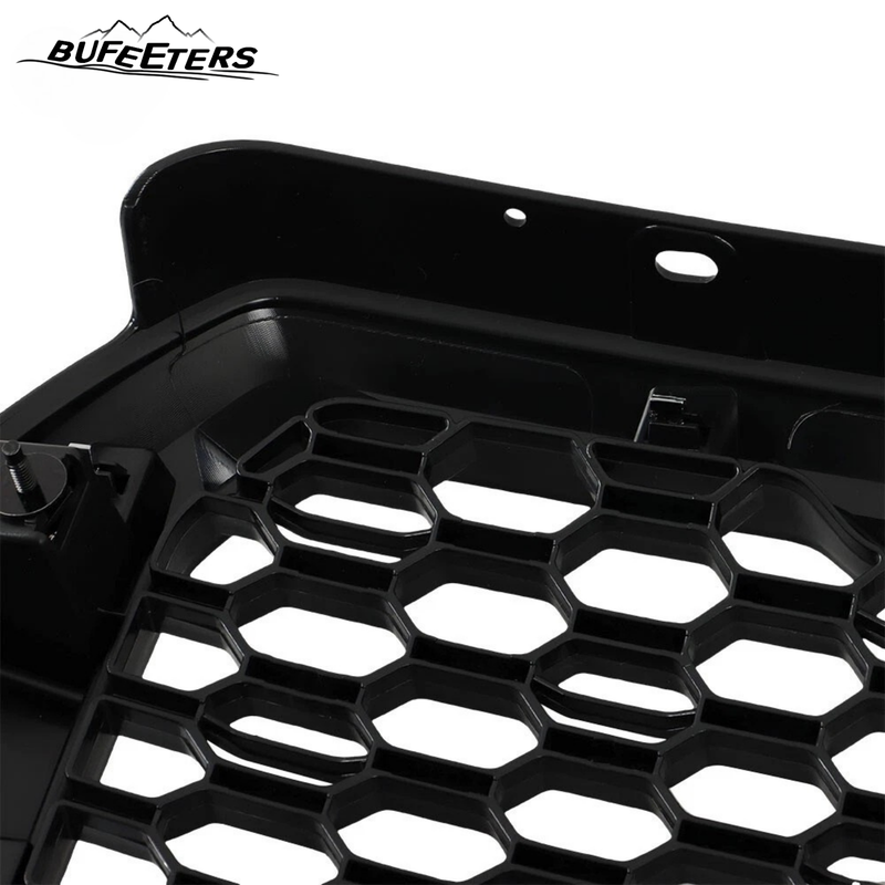 BUFEETERS  Front Bumper Upper Grille Assembly Fit For 2018 2019 2020 Ford F-150,Honeycomb Style,Chrome&Black