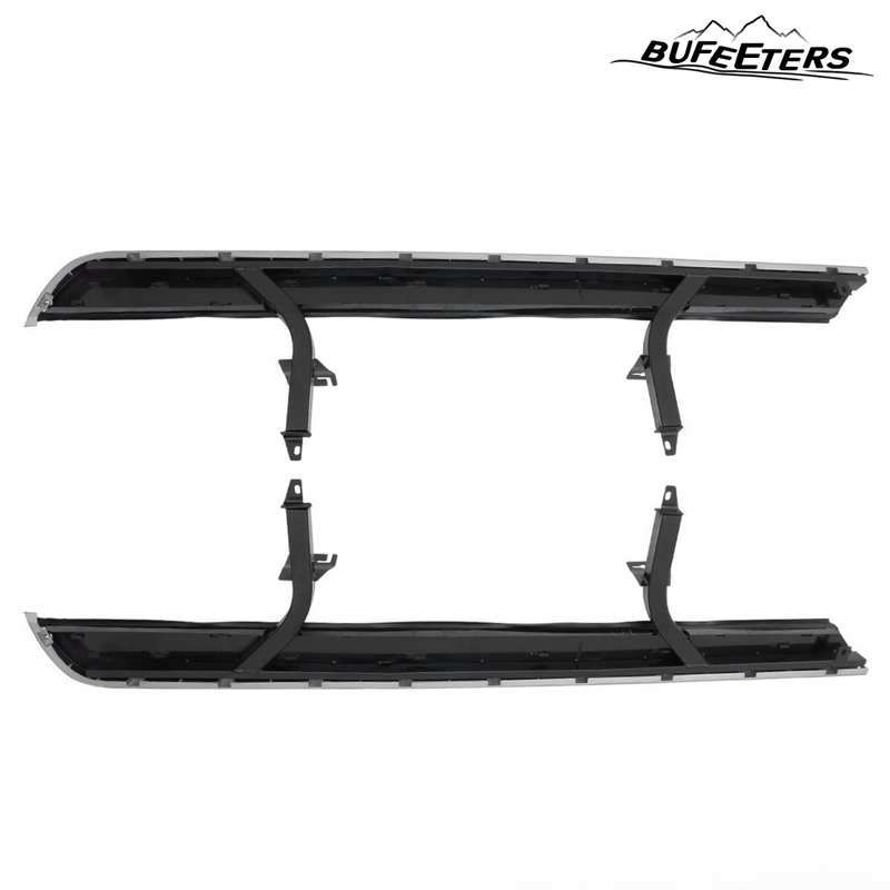 BUFEETERS Running Boards Side Step Nerf Bars Fit For 2003 2004 2005 2006 2007 2008 2009 2010 2011 2012 Land Rover Range Rover L322 HSE,Black