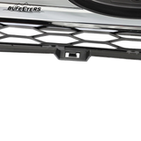 BUFEETERS Front Bumper Cover Fascia + Grilles Assembly Fit For 2011 2012 2013 2014 Ford Edge,Factory Style,Chrome&Black