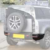 BUFEETERS 4PCS Front Rear Bumper Corner Kit Fit For 2020 2021 2022 2023 2024 2025 Land Rover Defender 90 110 L663,Gloss Black