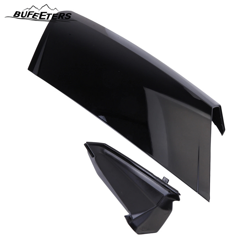 BUFEETERS D Pillar Molding Trim Rear Right Passenger Fit For 2013 2014 2015 2016 2017 2018 2019 2020 2021 Land Rover Range Rover L405,Factory Style,Gloss Black