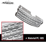 BUFEETERS Front Bumper Upper Chrome Grille Fit For 2013 2014 2015 2016 2017 Land Rover Range Rover,Mesh Style