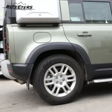 BUFEETERS Set Fender Flare Wheel Eyebrow Arch Trim Fit For 2020 2021 2022 2023 2024 2025 Land Rover Defender 110,Matte Black