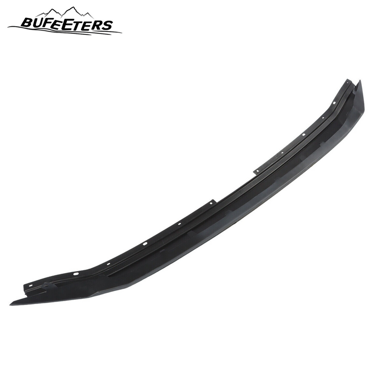 BUFEETERS Front Bumper Upper Grille Top Molding Hood Trim Fit For 2017 2018 2019 2020 2021 MAZDA CX-5,Factory Style,Black