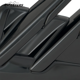 BUFEETERS Pair Fender Air Side Vent Grille Trim Fit For 2018 2019 2020 2021 2022 Land Rover Range Rover Sport,Factory Style,Gloss Black