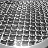 BUFEETERS Front Upper Grille Luxury Mesh Fit For 2007 2008 2009 2010 2011 2012 2013 2014 GMC Yukon/Yukon XL,Mesh Style,Chrome