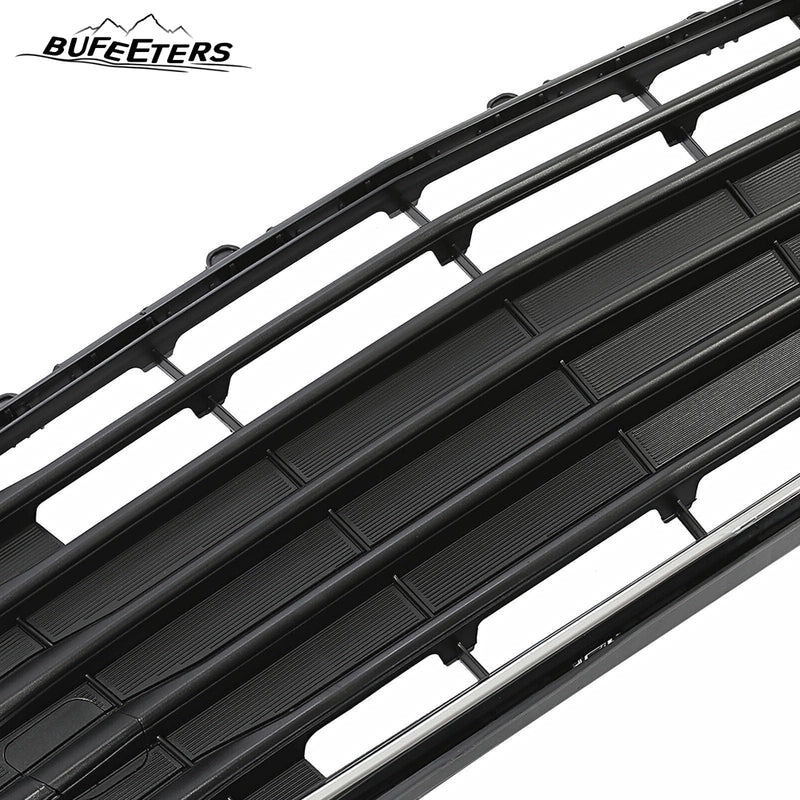 BUFEETERS Front Bumper Lower Grille Fit For 2017 2018 2019 2020 2021 2022 Chevrolet Trax,Chrome＆Black