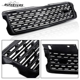 BUFEETERS Front Bumper Upper Grille Fit For 2013 2014 2015 2016 2017 Land Rover Range Rover,Gloss Black,LR052715