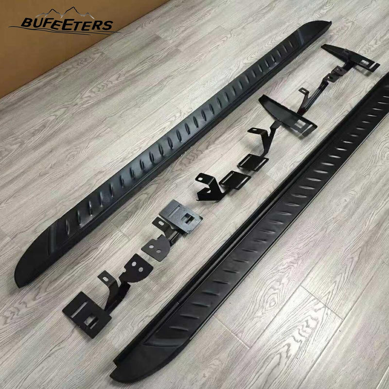 BUFEETERS Side Step Running Board Nerf Bar Fit For 2016 2017 2018 2019 2020 2021 2022 Lexus RX RX350 RX450h Sport,Black&Silver