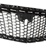 BUFEETERS Front Grille Grill Fit For 2016 2017 2018 2019 2020 2021 2022 2023  Cadillac XT5,Sky Diamond Style,Silver+Black