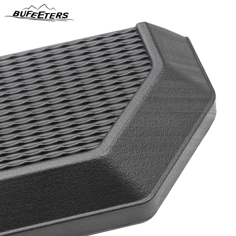BUFEETERS  Side Step Running Board Nerf Bar Fit For 2021 2022 2023 Ford Bronco 4 Door,Black
